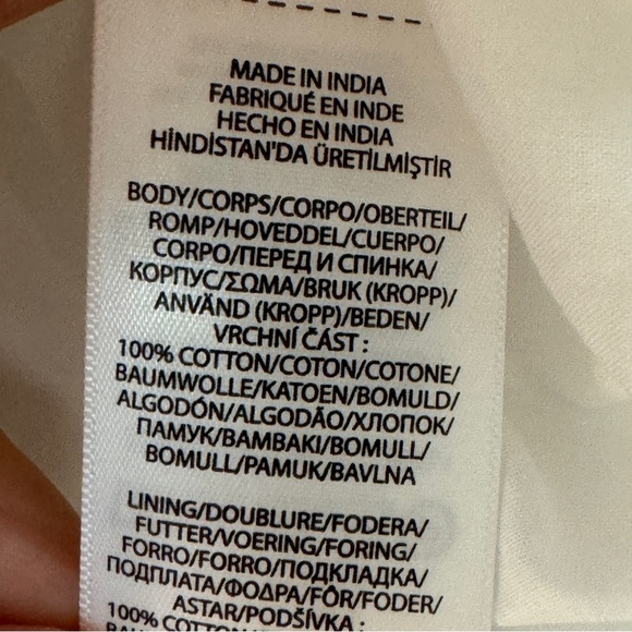 Polo Ralph Lauren Girls White Flutter Sleeve Ruffle Dress Size 12 - Picture 5 of 8